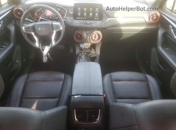 3GNKBERSXPS235441 2023 CHEVROLET BLAZER Черный Вид панели приборов