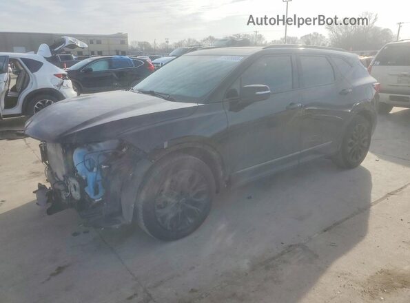 3GNKBERSXPS235441 2023 CHEVROLET BLAZER Черный Передняя левая четверть