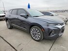 2022 Chevrolet Blazer Premier Серый vin: 3GNKBFRS5NS131426