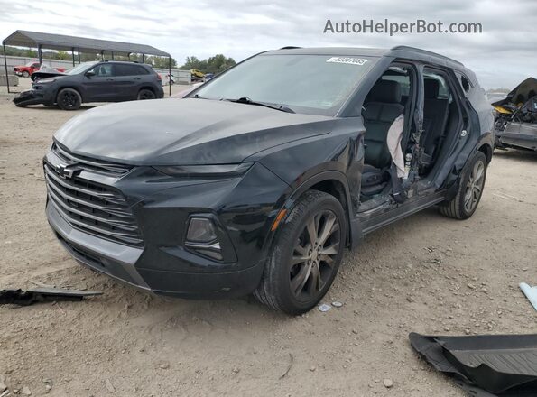 3GNKBFRS7KS688706 2019 CHEVROLET BLAZER Черный Передняя левая четверть