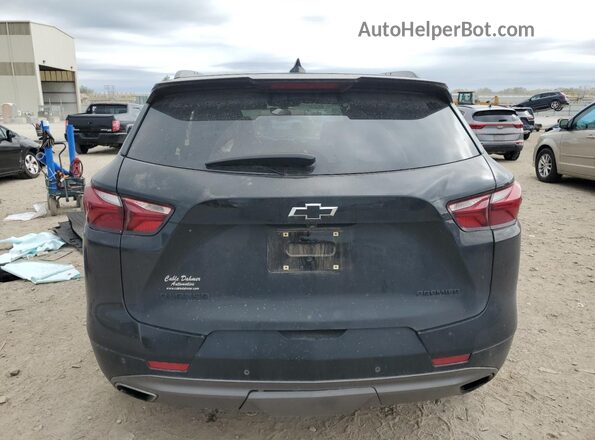 3GNKBFRS7KS688706 2019 CHEVROLET BLAZER Черный Вид сзади
