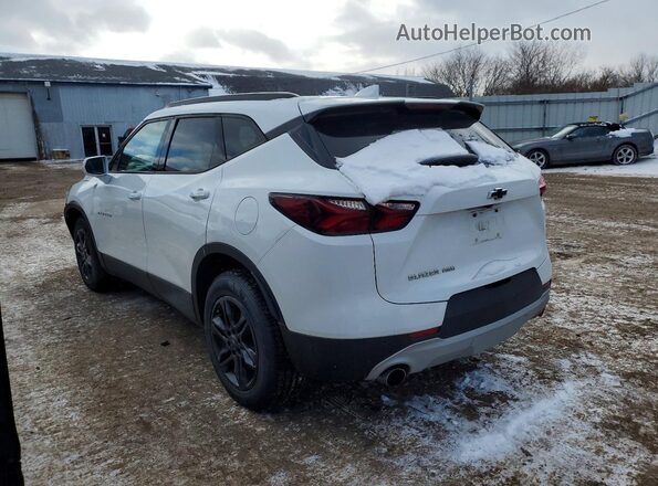 3GNKBGRS3KS650542 2019 CHEVROLET BLAZER Белый Задняя левая четверть
