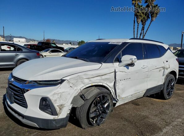 3GNKBGRS4KS679032 2019 CHEVROLET BLAZER White Front left