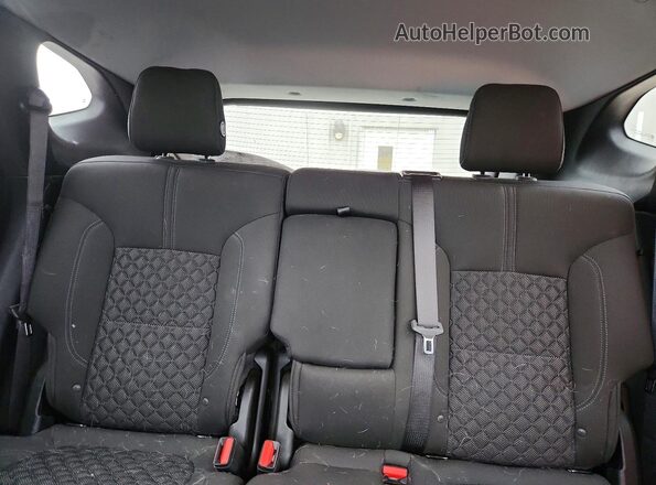 3GNKBGRS6KS694387 2019 CHEVROLET BLAZER Бордовый Вид задних сидений