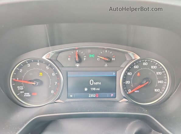 3GNKBHR40TS141050 2026 CHEVROLET BLAZER Белый Вид щитка приборов