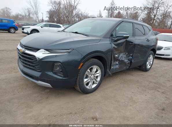 3GNKBHRS1LS555582 2020 CHEVROLET BLAZER Серый Передняя левая четверть