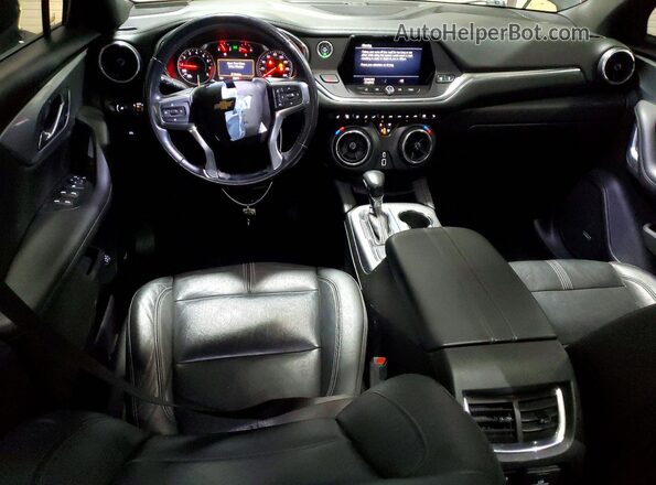 3GNKBHRS8KS613279 2019 CHEVROLET BLAZER Черный Вид щитка приборов