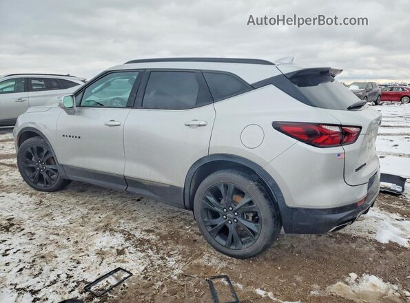 3GNKBJRS1KS691328 2019 CHEVROLET BLAZER Silver Задня ліва чверть