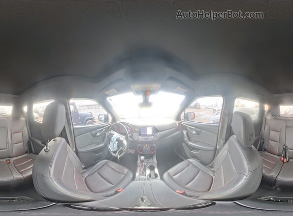 3GNKBJRS3KS581557 2019 CHEVROLET BLAZER Gray 360 interior view
