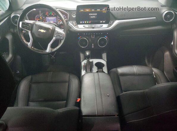 3GNKBJRSXPS173421 2023 CHEVROLET BLAZER Белый Вид панели приборов