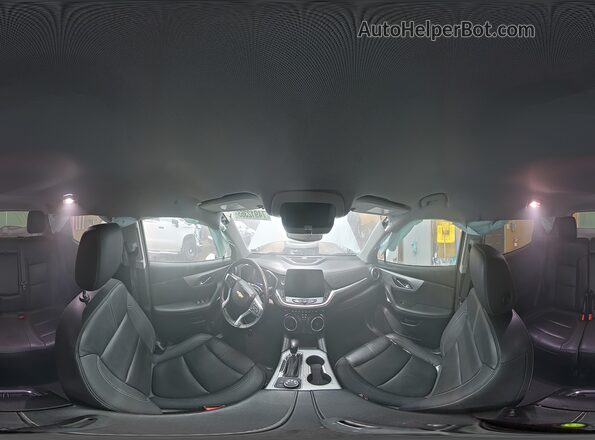 3GNKBJRSXPS173421 2023 CHEVROLET BLAZER Белый Панорамный вид салона 360°