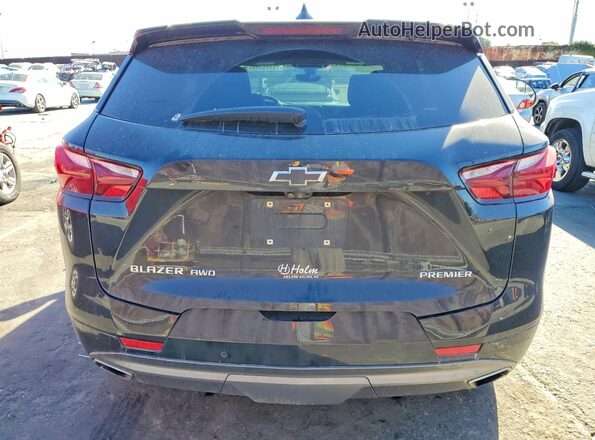 3GNKBKRS6KS683201 2019 CHEVROLET BLAZER Black Widok z tyłu