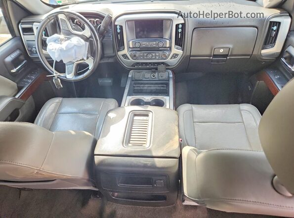 3GTP1NEC2JG285583 2018 GMC SIERRA Blue Vista del salpicadero