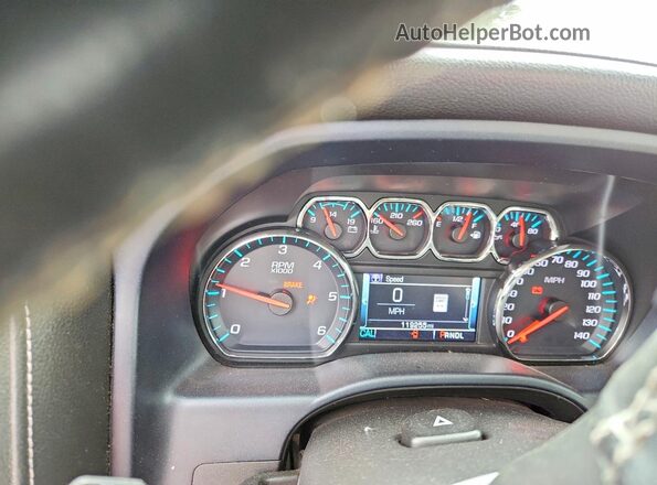 3GTP1NEC2JG285583 2018 GMC SIERRA Blue Vista del cuadro de instrumentos