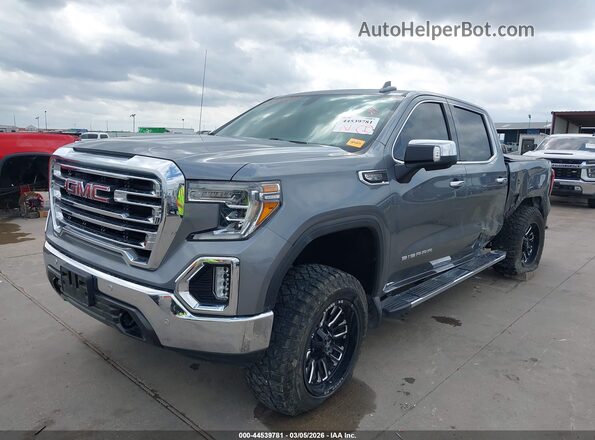 3GTP8DED0MG197795 2021 GMC SIERRA Серый Передняя левая четверть