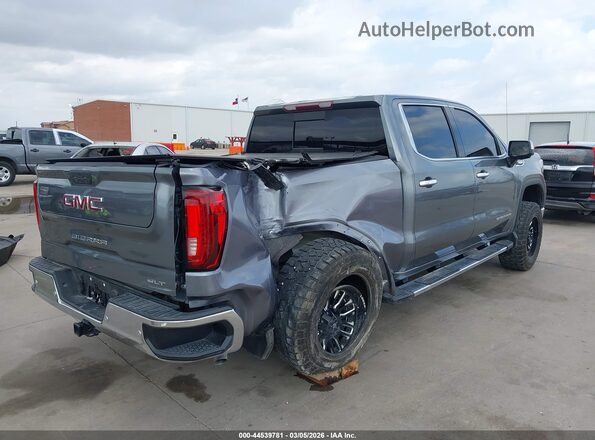 3GTP8DED0MG197795 2021 GMC SIERRA Серый Задняя правая четверть