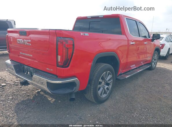 3GTP8DED2LG136799 2020 GMC SIERRA Красный Задняя правая четверть