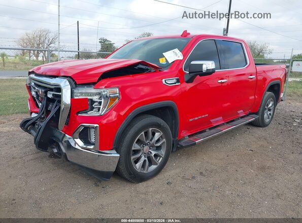 3GTP8DED2LG136799 2020 GMC SIERRA Красный Передняя левая четверть