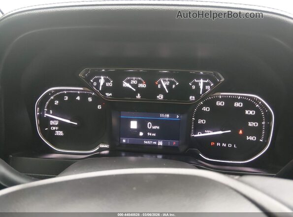 3GTP9EED2LG398860 2020 GMC SIERRA Black Vista de los asientos traseros