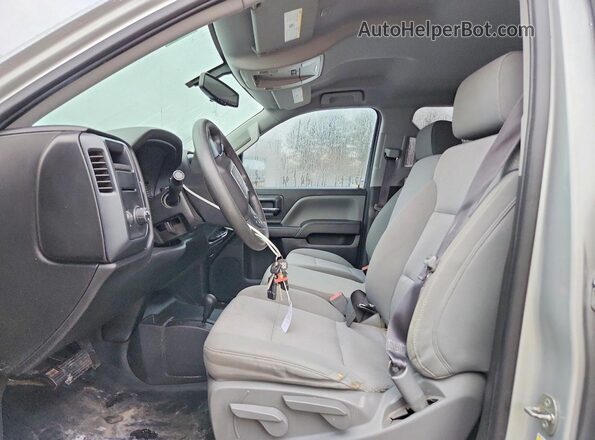 3GTU2LECXHG302144 2017 GMC SIERRA Silver Вид салону спереду