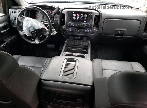 3GTU2NEC2GG339747 2016 GMC SIERRA Black Widok deski rozdzielczej