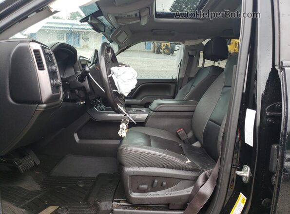 3GTU2NEC2GG339747 2016 GMC SIERRA Black Widok wnętrza z przodu
