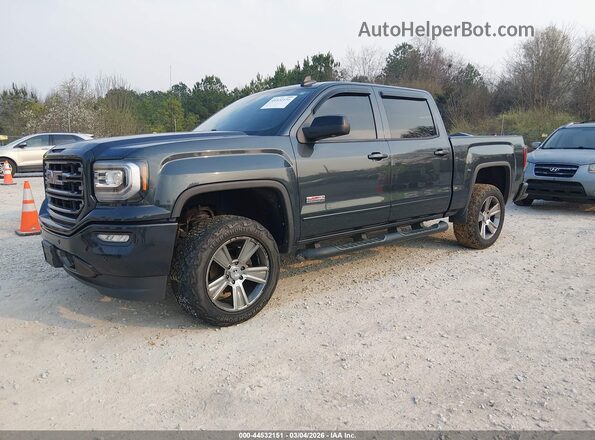 3GTU2NEC3HG337782 2017 GMC SIERRA Черный Передняя левая четверть