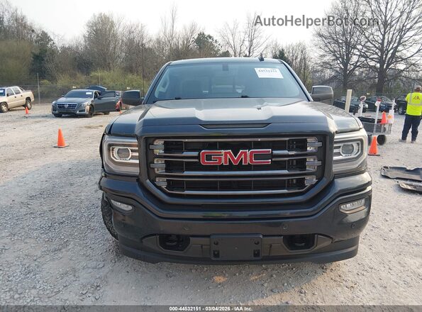 3GTU2NEC3HG337782 2017 GMC SIERRA Черный Вид щитка приборов