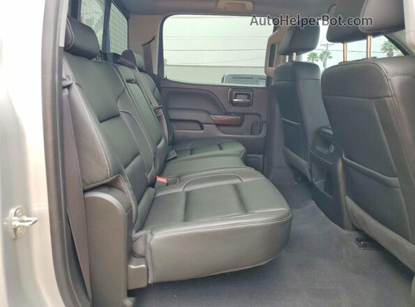 3GTU2NEC4JG631178 2018 GMC SIERRA Серебряный Вид задних сидений