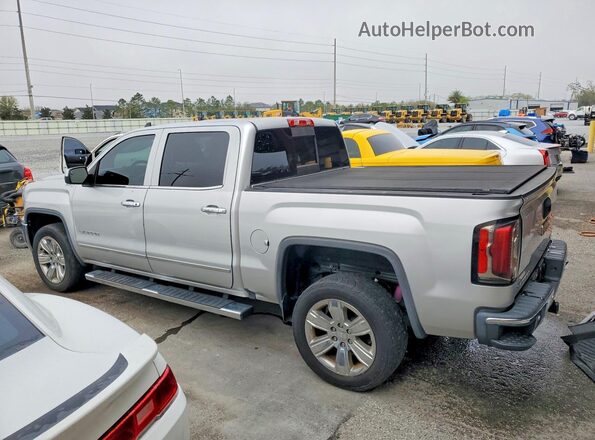 3GTU2NEC4JG631178 2018 GMC SIERRA Серебряный Задняя левая четверть