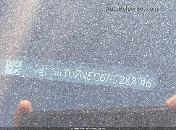 3GTU2NEC6GG288916 2016 GMC SIERRA Черный 
