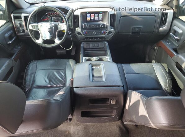 3GTU2NEC8HG337437 2017 GMC SIERRA Black Vista del salpicadero