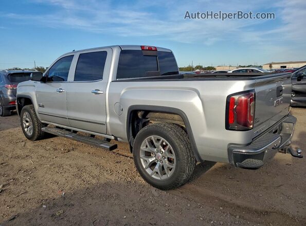 3GTU2NEJ2JG522281 2018 GMC SIERRA Серебряный Задняя левая четверть