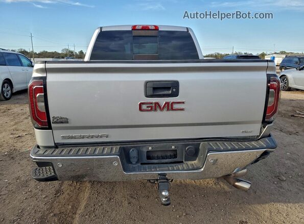3GTU2NEJ2JG522281 2018 GMC SIERRA Серебряный Вид сзади