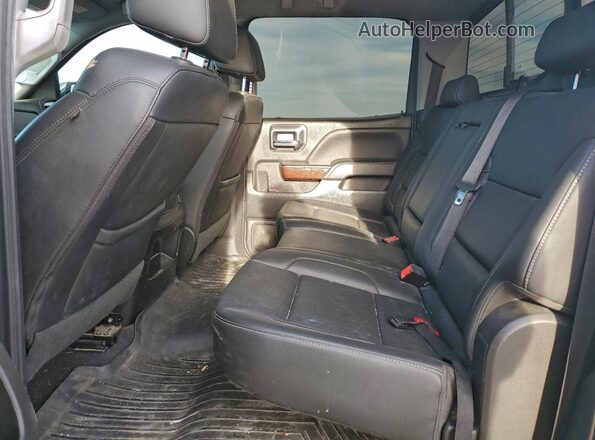 3GTU2NEJ2JG522281 2018 GMC SIERRA Серебряный Вид задних сидений