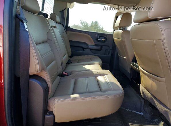 3GTU2PEC4HG127204 2017 GMC SIERRA Красный Вид задних сидений