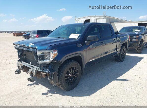 3GTU9CED2LG418533 2020 GMC SIERRA Dark Blue Передняя левая четверть