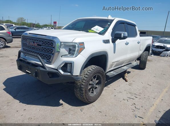3GTU9FED4MG183846 2021 GMC SIERRA Белый Передняя левая четверть