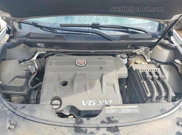 3GYFNBE31GS529058 2016 CADILLAC SRX Silver Вид підкапотного простору