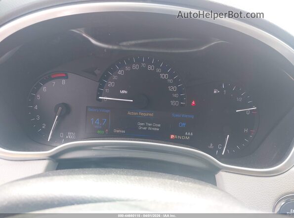 3GYFNBE35GS508309 2016 CADILLAC SRX Red Widok tylnych siedzeń