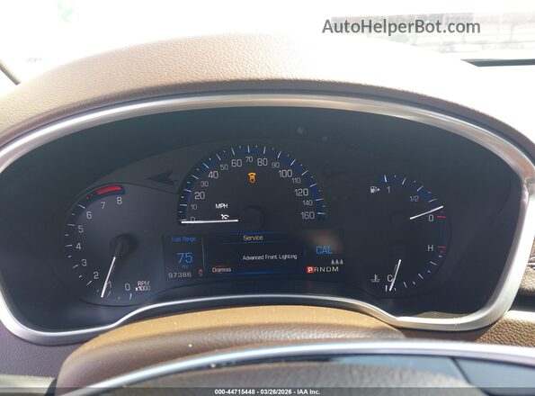 3GYFNCE33GS575903 2016 CADILLAC SRX White Widok tylnych siedzeń