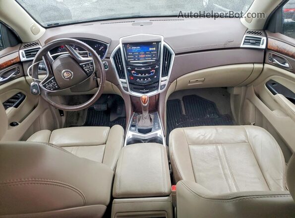 3GYFNCE39GS543313 2016 CADILLAC SRX Blue Вид панелі приладів