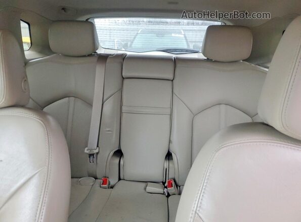 3GYFNCE39GS543313 2016 CADILLAC SRX Blue Вид задніх сидінь