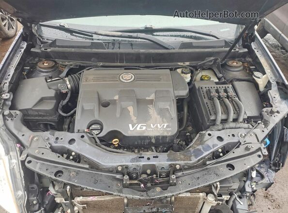 3GYFNCE39GS543313 2016 CADILLAC SRX Blue Вид підкапотного простору