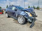 2016 Cadillac Srx Premium Collection Blue vin: 3GYFNDE30GS537907