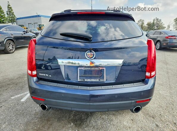 3GYFNDE30GS537907 2016 CADILLAC SRX Blue Rear view
