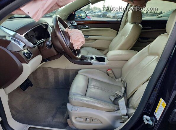 3GYFNDE30GS537907 2016 CADILLAC SRX Blue Front interior view