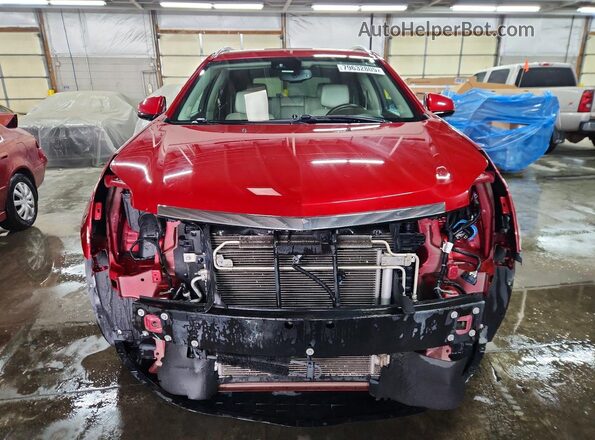 3GYFNDE33GS568780 2016 CADILLAC SRX Red Front view