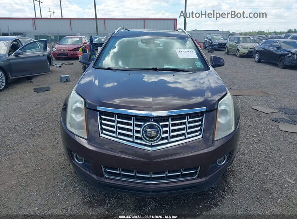3GYFNDE34GS530880 2016 CADILLAC SRX Purple Вид задньої частини салону