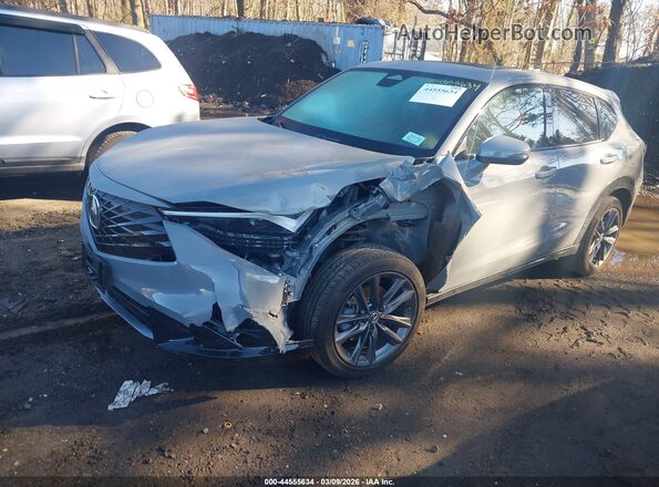 3HDSA2H52SM710873 2025 ACURA ADX Gray Передня ліва чверть